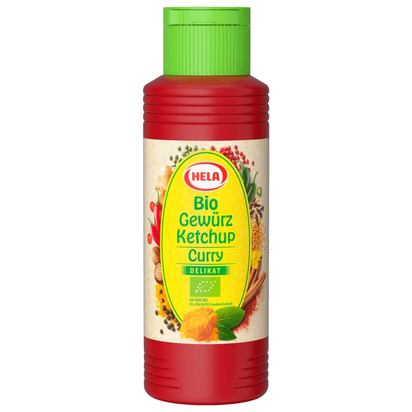 Hela Bio Gewürz Ketchup Curry Delikat 300ml
